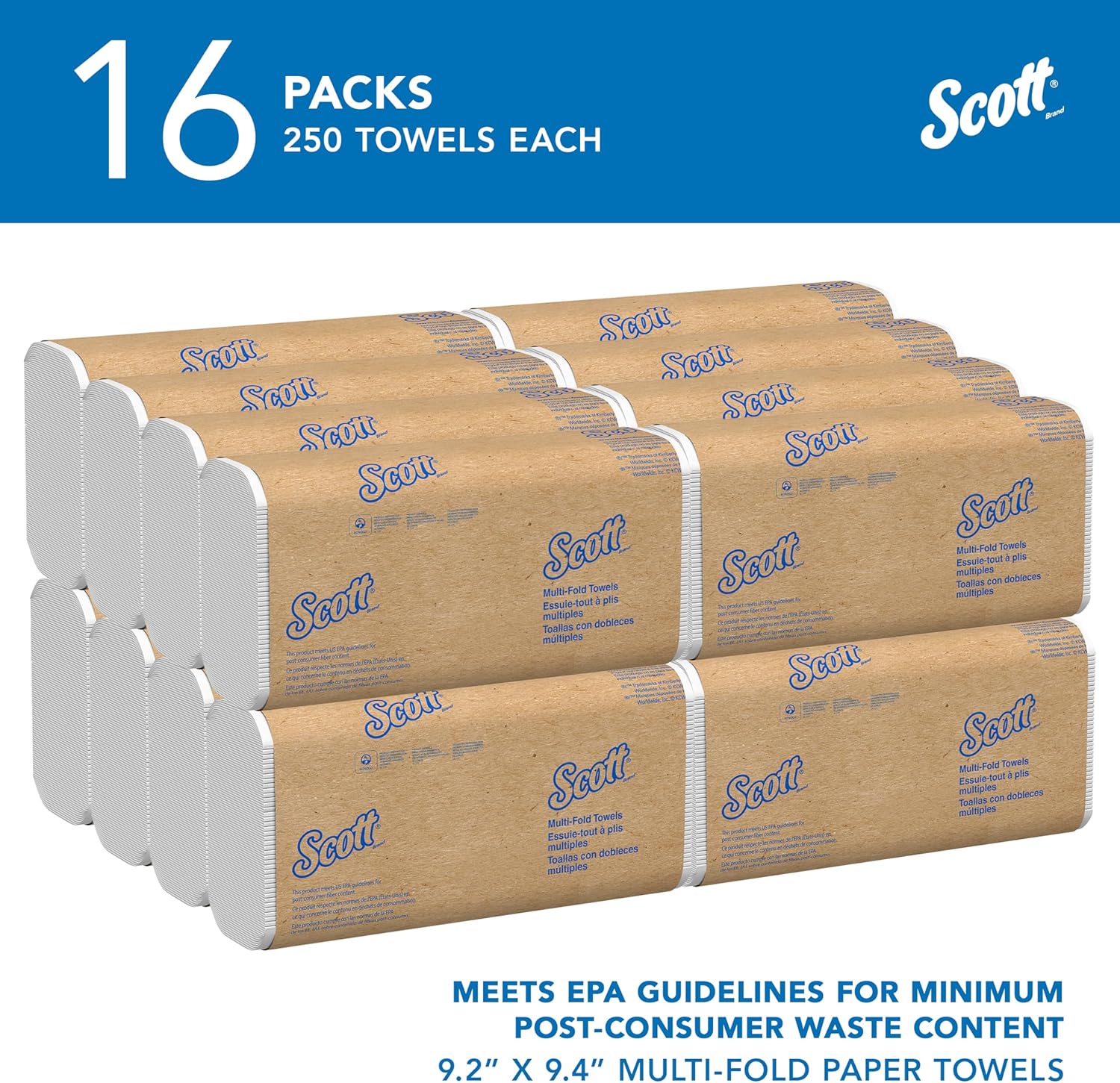 BLACK+DECKER 2.5 Cu Ft Compact Refrigerator Bundle with Scott 16-Pack 4000-Count Multifold Paper Towels