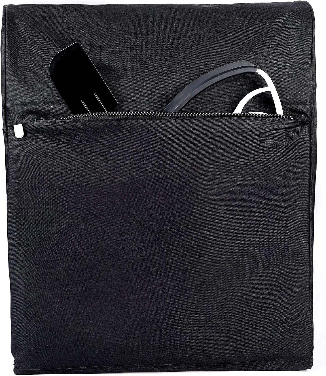 Stand Mixer Dust Cover with Pocket Fits for KitchenAid Til Head 5-6 Quart,Stand Mixer Dust-proof Cover for Sunbeam,Cuisinart,Hamilton Mixer,Black