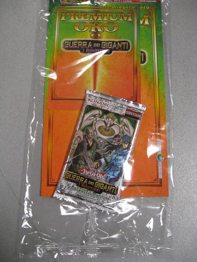 Konami YuGiOh! Guerra Dei Giganti I Rinforzi (Busta Singola) Merchandising