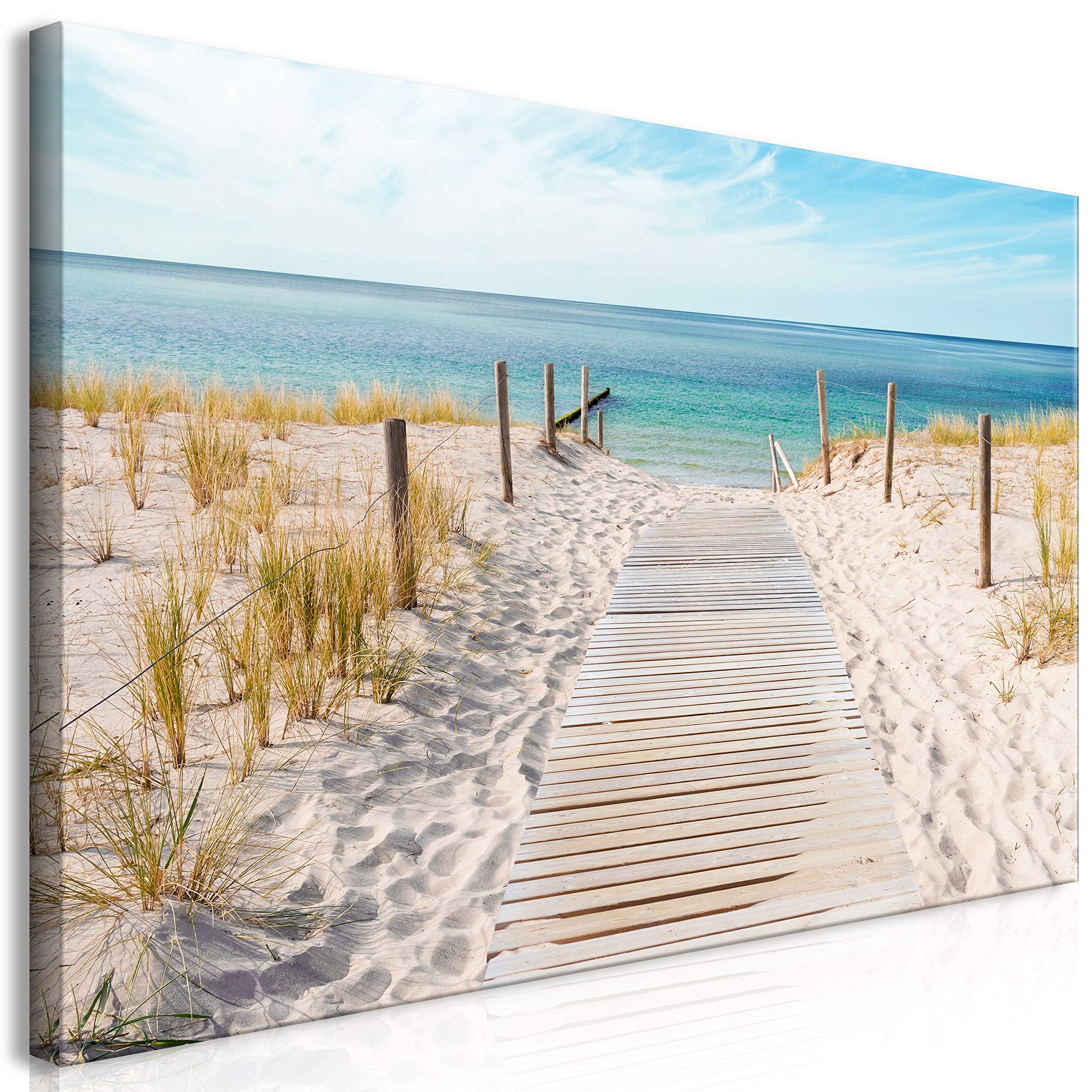 murando - Grand Tableau Mural Décoration Moderne Chambre, Plage, 200x100 cm