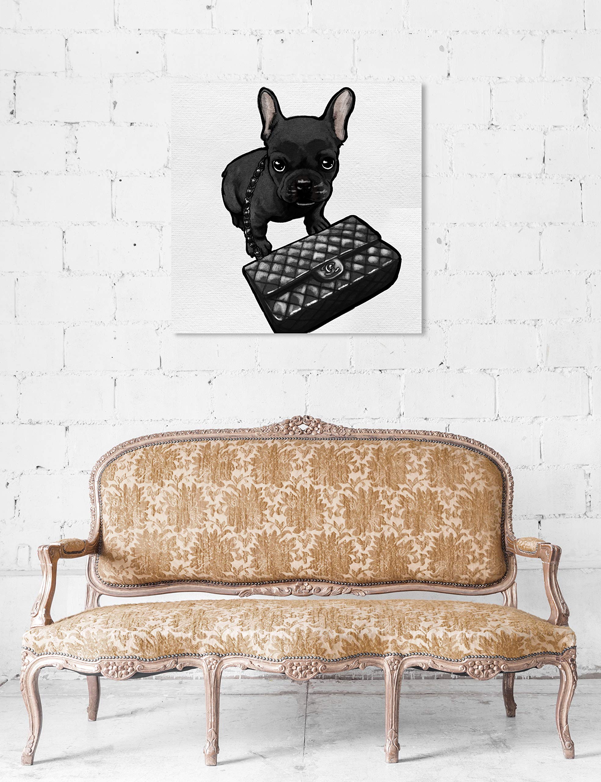Amazon.com: The Oliver Gal Artist Co. Oliver Gal 'Classy Frenchie