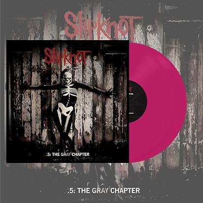 .5: The Gray Chapter (Colored Vinyl, Pink) por Slipknot — capa do álbum
