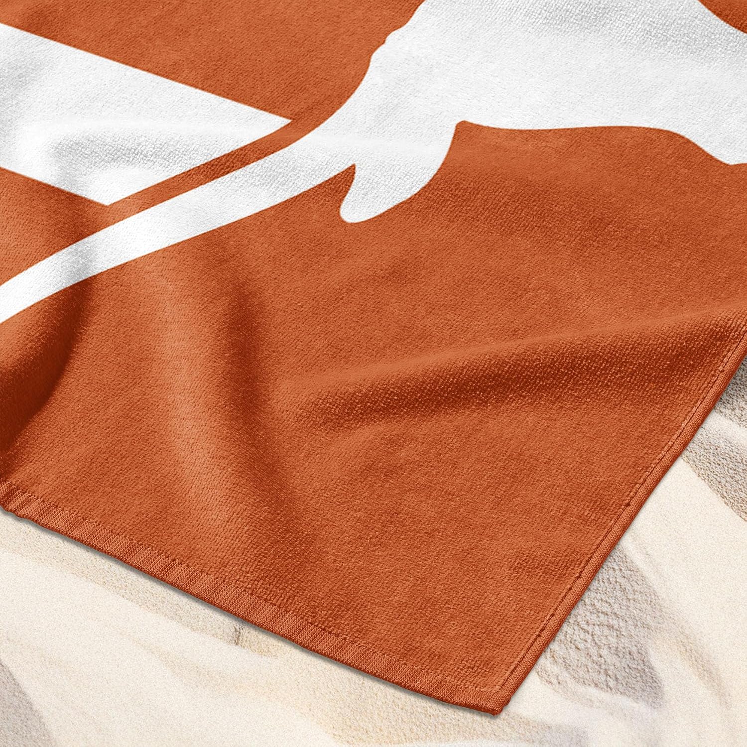 Northwest The Company NCAA Texas Longhorns Beach Towel, 30" x 60", Zone Read image 5