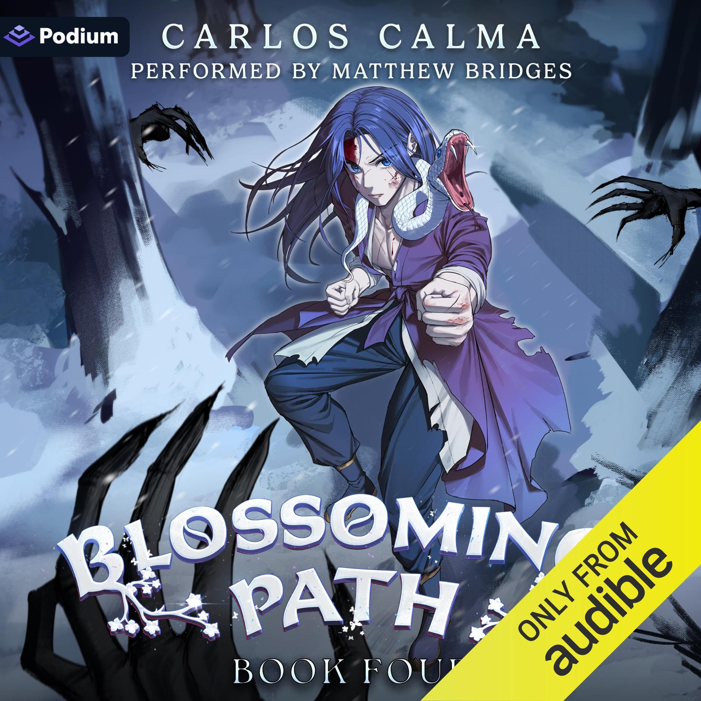 Cover art for Blossoming Path 4: A Xianxia LitRPG