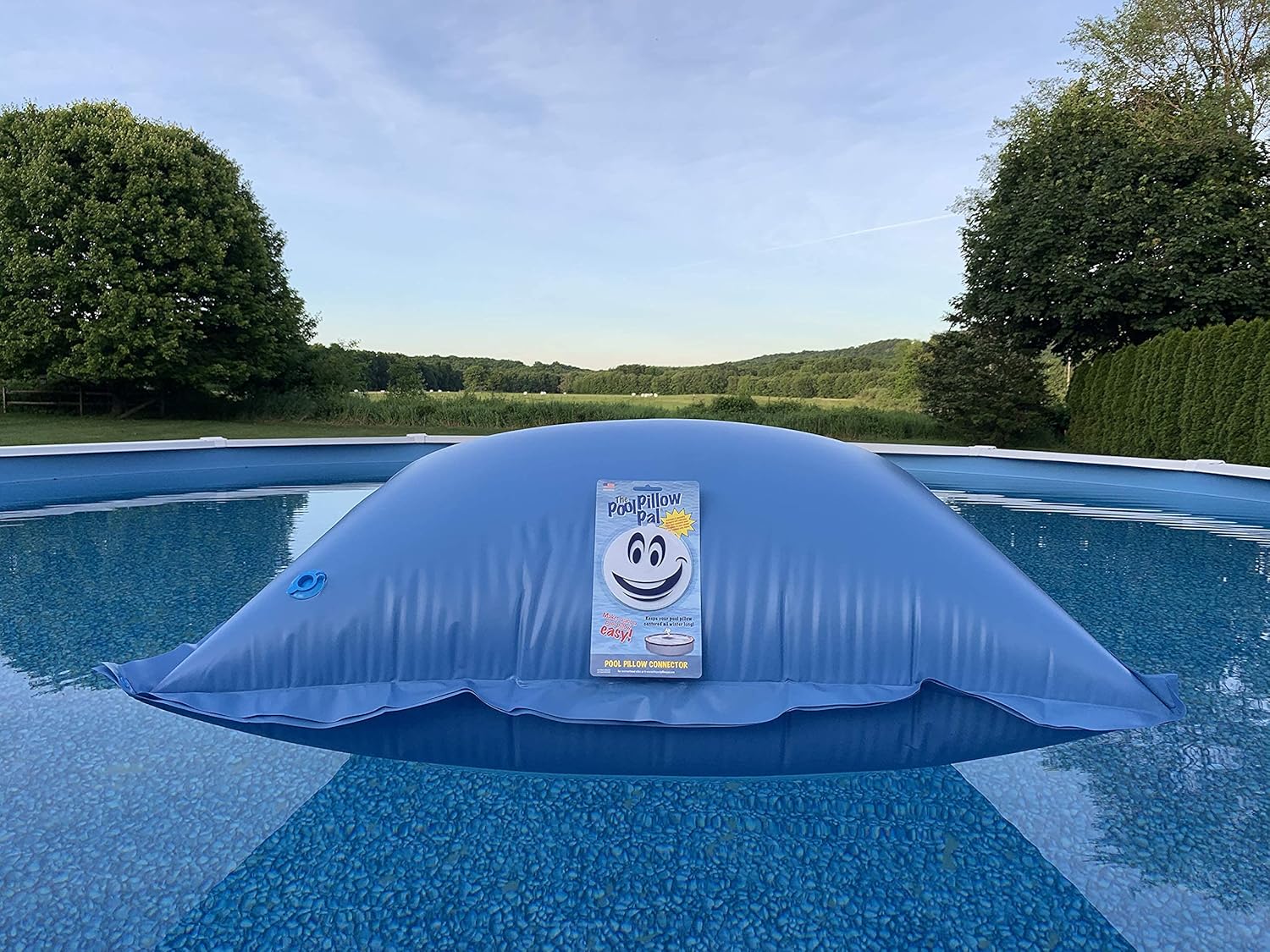 The Pool Pillow Pal and The Winter Pool Pillow Patio