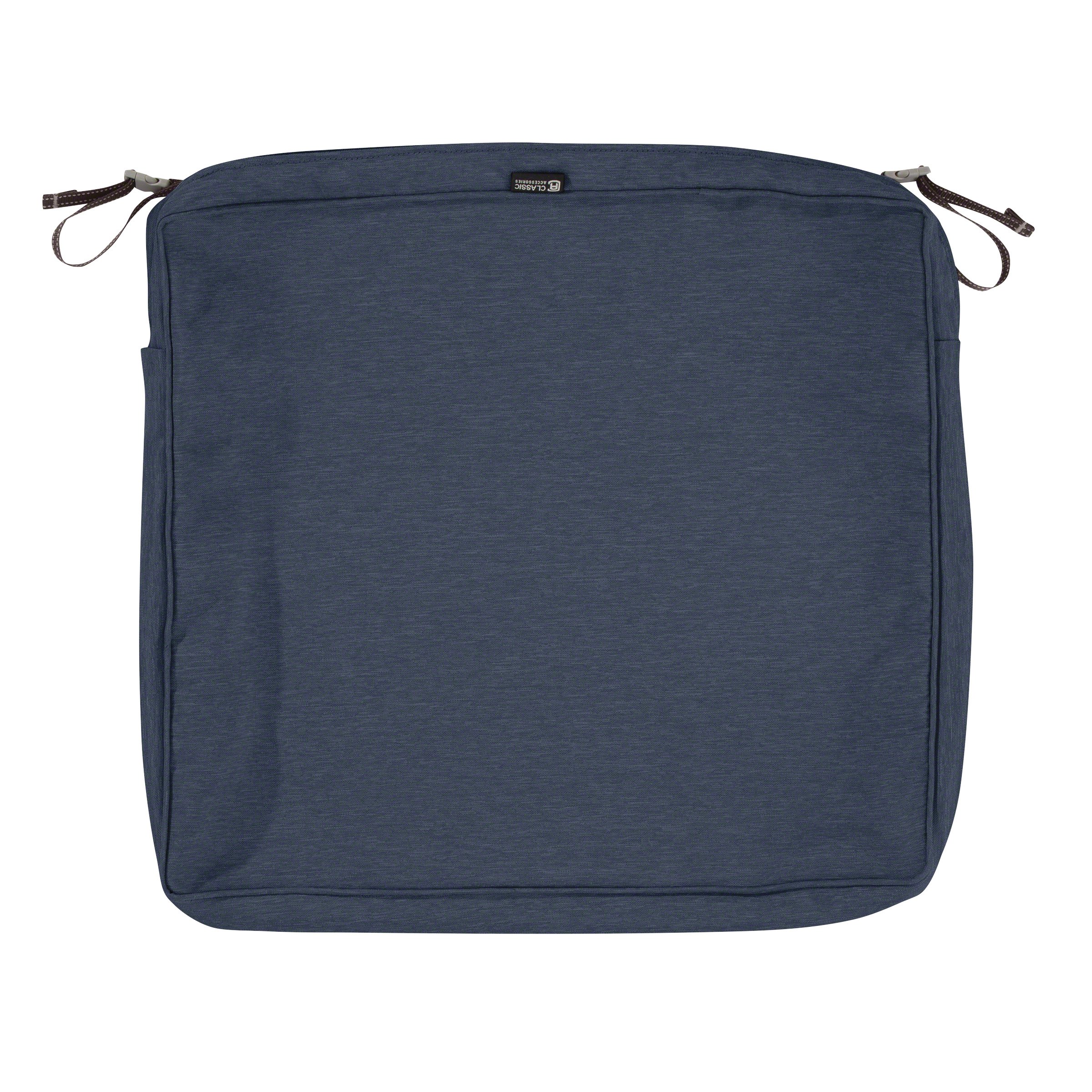 Classic Accessories 60-125-015501-RT Cover, 21"W x 19"D x 3"Thick, Heather Indigo