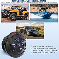 Vista 4 de Pyle Controlador de audio Bluetooth inalámbrico amplificado de 4 canales y amplificador Hydra Marine - 400 vatios, 4 canales, Bluetooth 5.0, USB