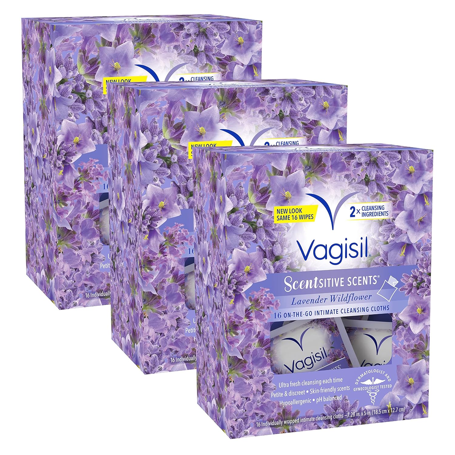 Vagisil Scentsitive Scents OnTheGo Feminine Cleansing