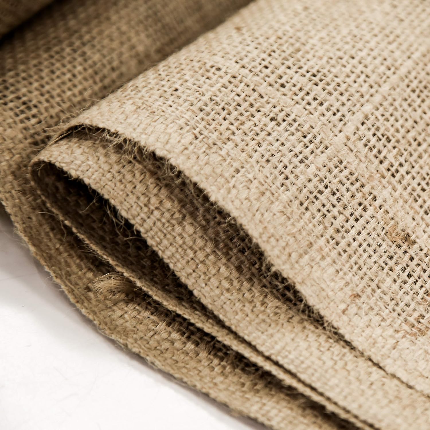 Burlap Fabric, 38-40 Inches Wide, Over 100 Yards in Stock - 50 Yard Bolt- 100% Jute - Natural