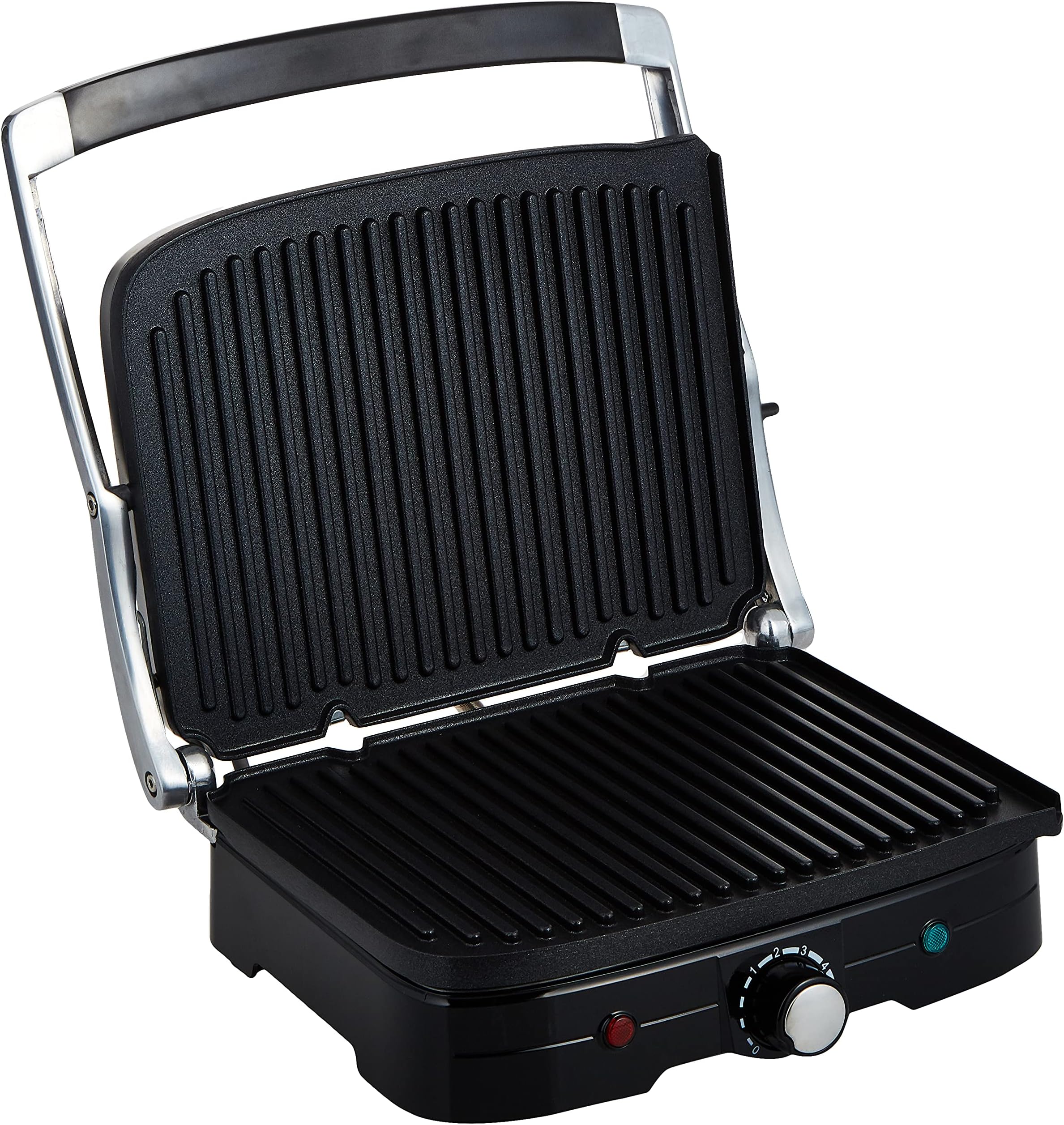 Mabron With a focus on user convenience, the Panini press is designed for easy operation, the compact and efficient design makes it a practical addition to any kitchen.