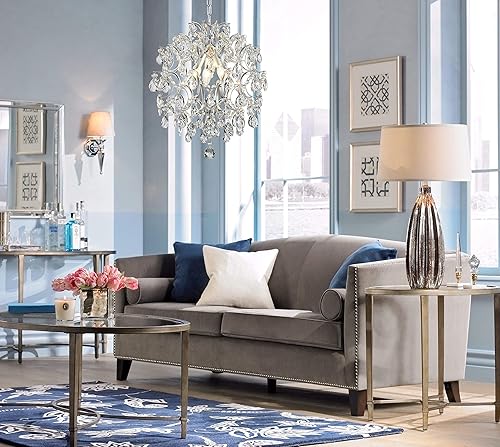 Vista 48 de Bestier - Lámpara colgante de cristal Cromado