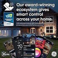 Vista 4 de Cync Indoor Smart Plug, WiFi Outlet Socket, Voice Control Outlet, Matter Compatible, Compatible with Alexa and Google Home (3 Pack)