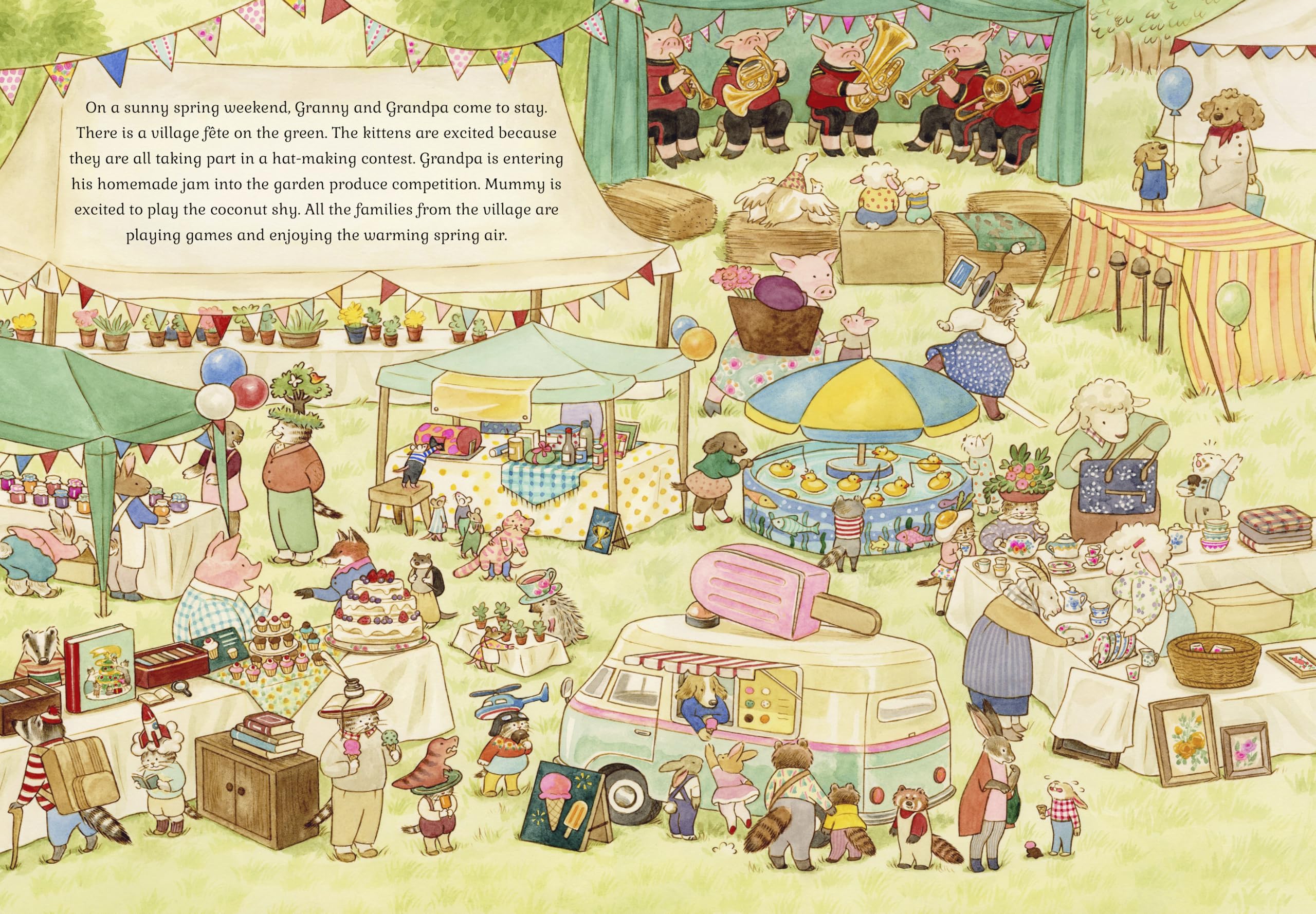 Cat Family Four Seasons: A Lift-the-Flap Book with over 140 Flaps (3) (The Cat Family)