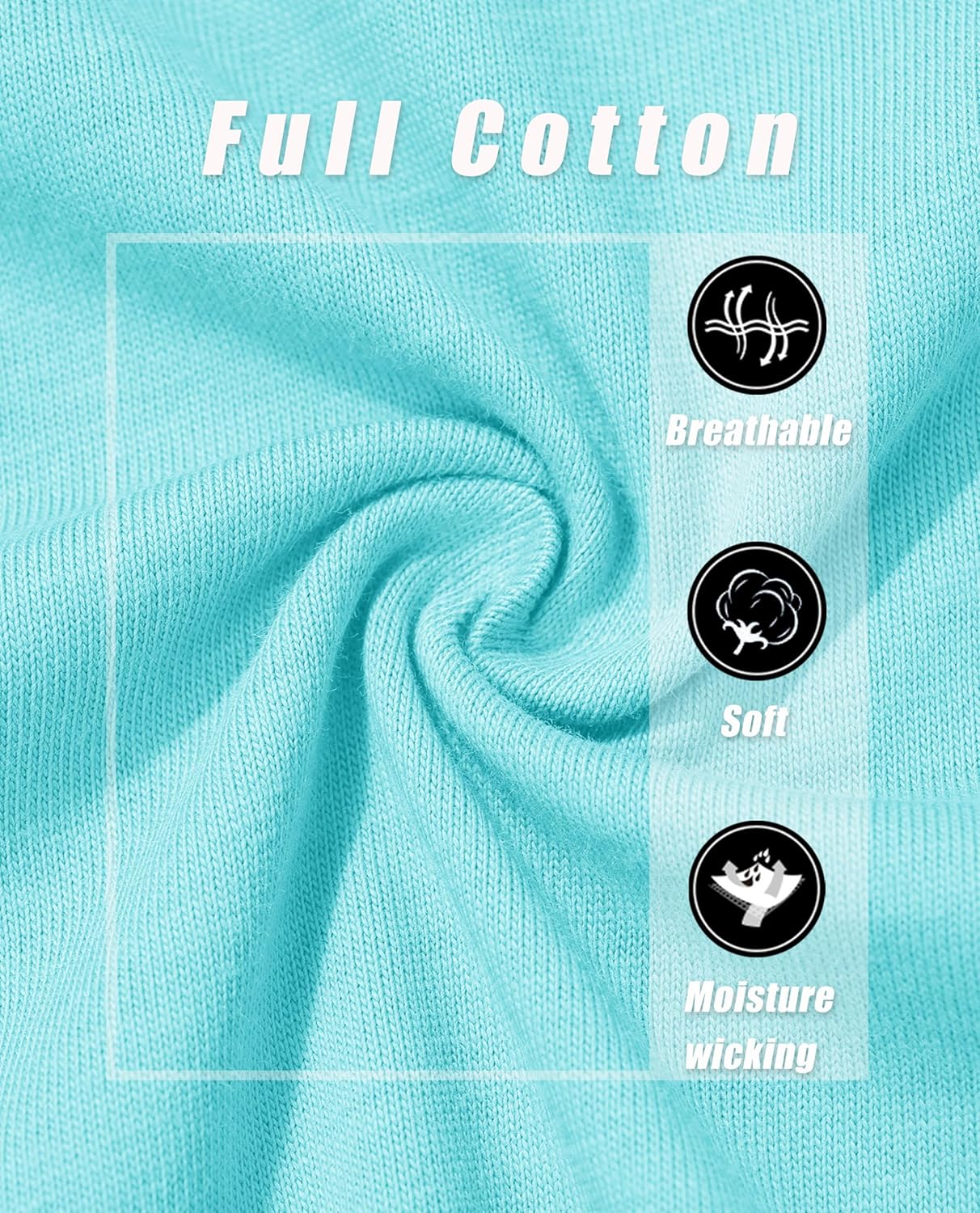 MAGCOMSEN Women's Cotton Long-Sleeve Crew-Neck T-Shirt Classic-Fit Shirt Soft Breathable Casual Tee Basic Tops - Image 6