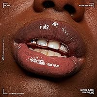 Vista 7 de NYX MAQUILLAJE PROFESIONAL Brillo de mantequilla, brillo de labios no pegajoso - Praline (Deep Nude)