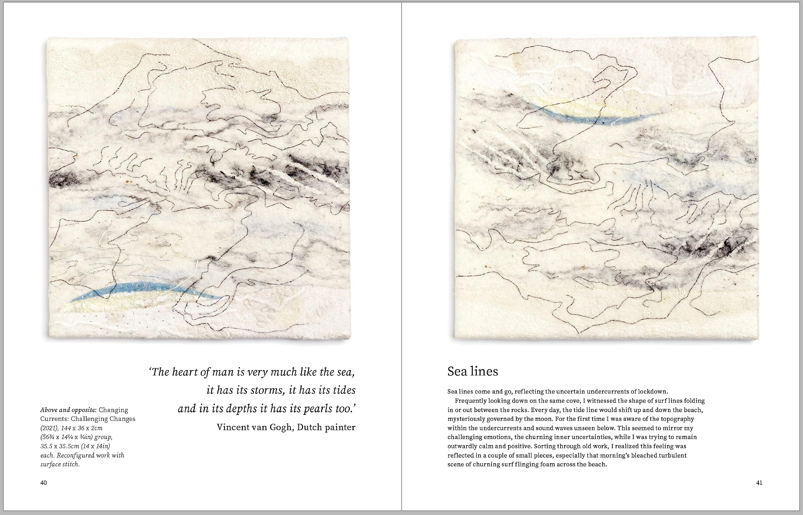 Textile Creativity Through Nature: Felt, Texture, and Stitch - Image 4