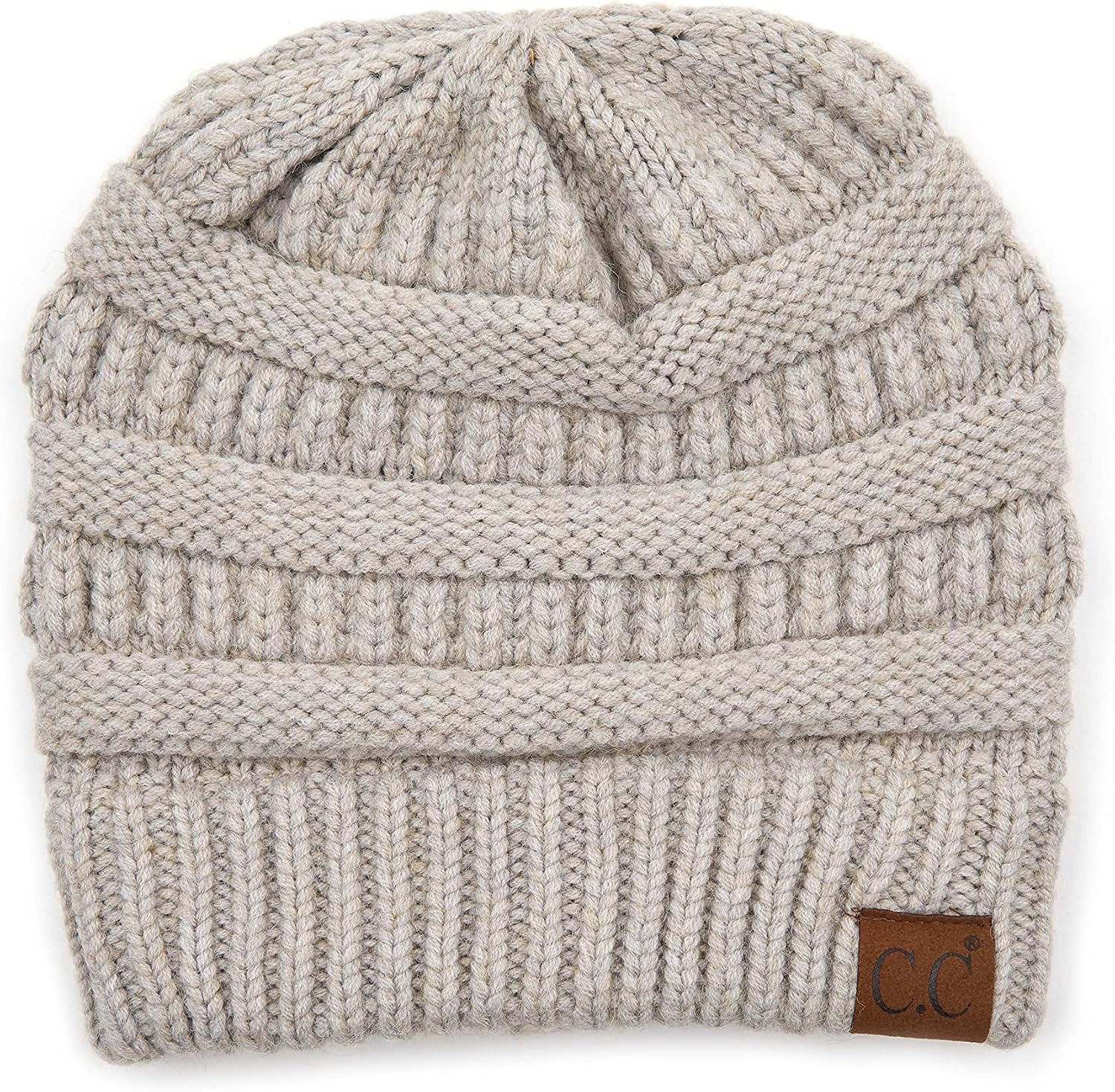 C.C Exclusives Cable Knit Beanie - Thick, Soft & Warm Chunky Beanie Hats