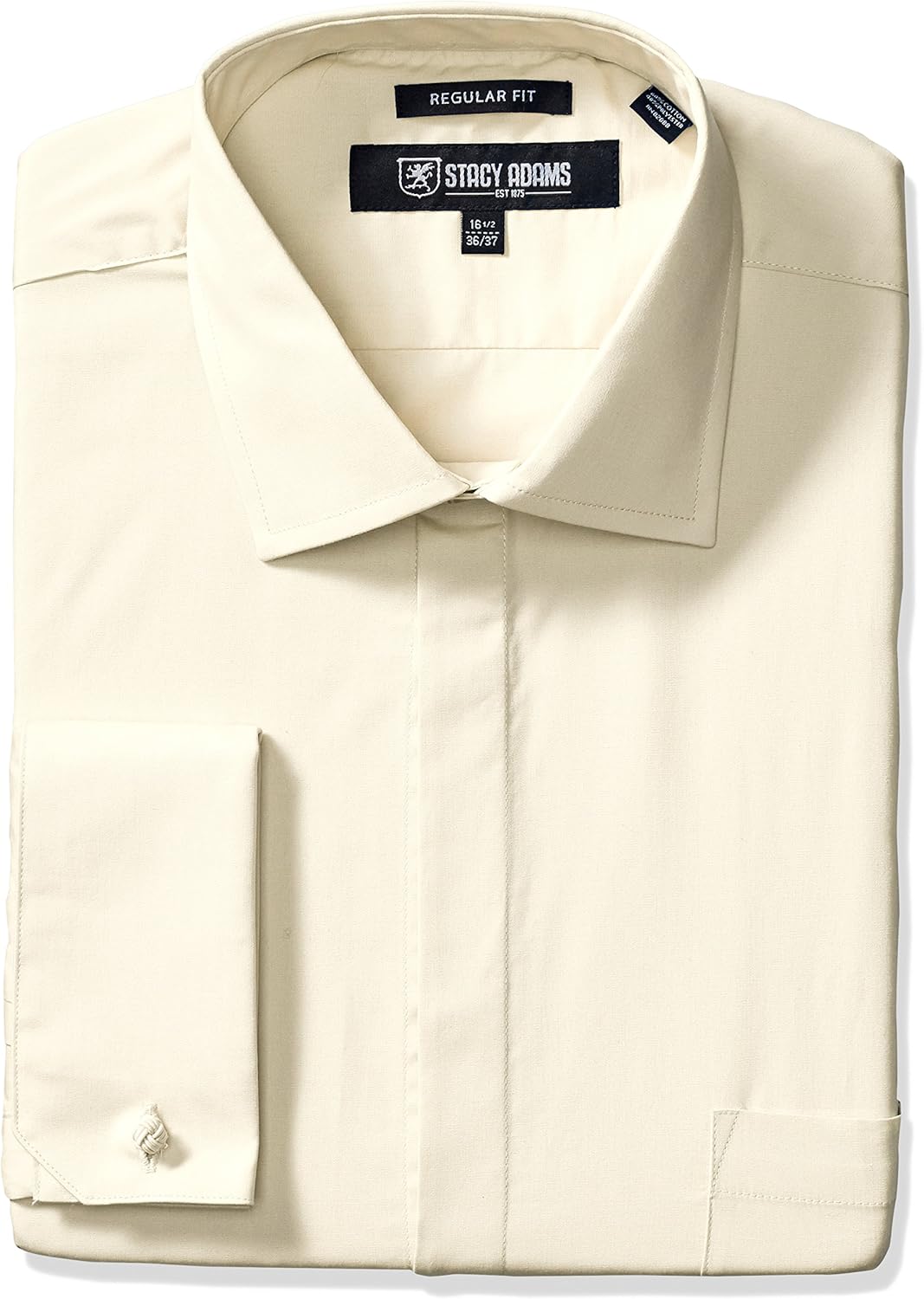 Stacy Adams Mens Big-Tall 39000 Solid Dress Shirt