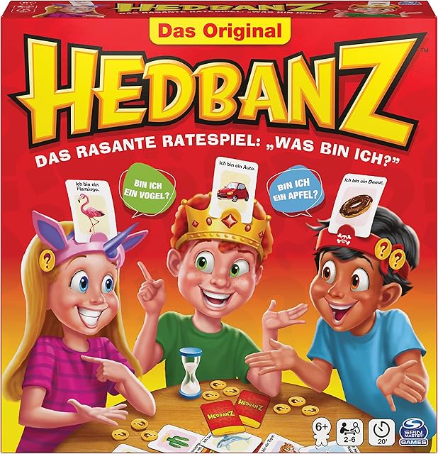 Spin Master Games Hedbanz Picture Guessing Game for Children and Families