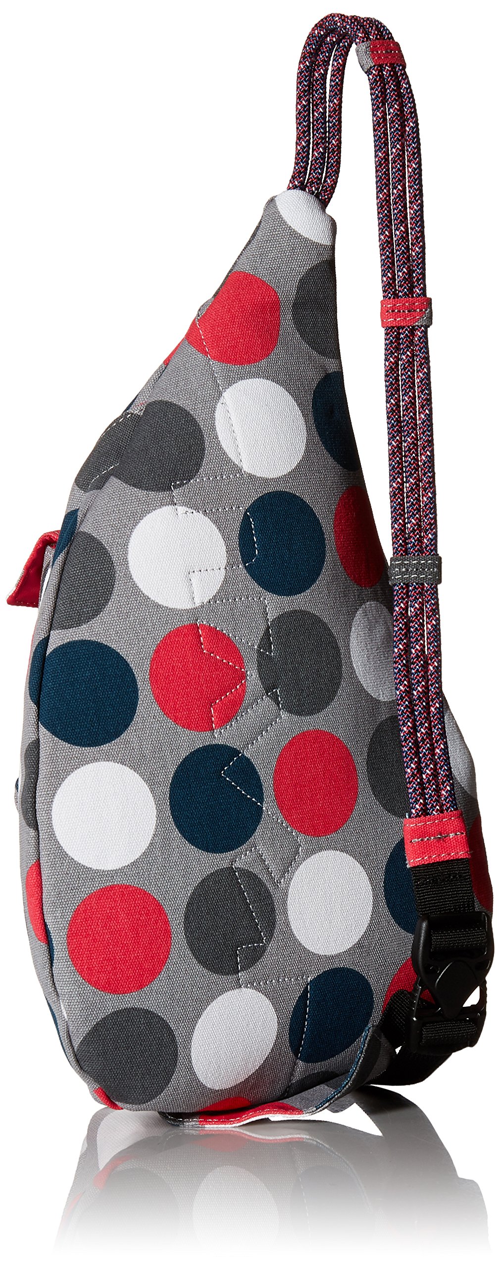 KAVU Mini Cuerda Bolsa Crossbody Hombro algodón Mochila Mujer Got Dots Talla única