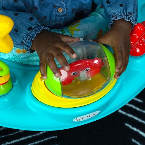 Baby Einstein, Sauteur et activités Ocean Explorers Curiosity Cove 2-in-1 Educational Activity Jumper de Baby Einstein et jouet pour jeux au sol, enfants de 6 à 12 mois - 12