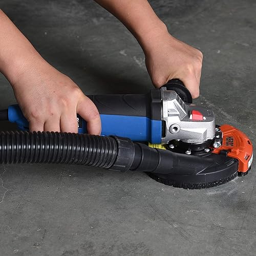 Miniatura 5 de HERZO Cubierta de polvo para amoladora angular 4/4.5/5 pulgadas cubierta de molienda de superficie universal (4.921 in)