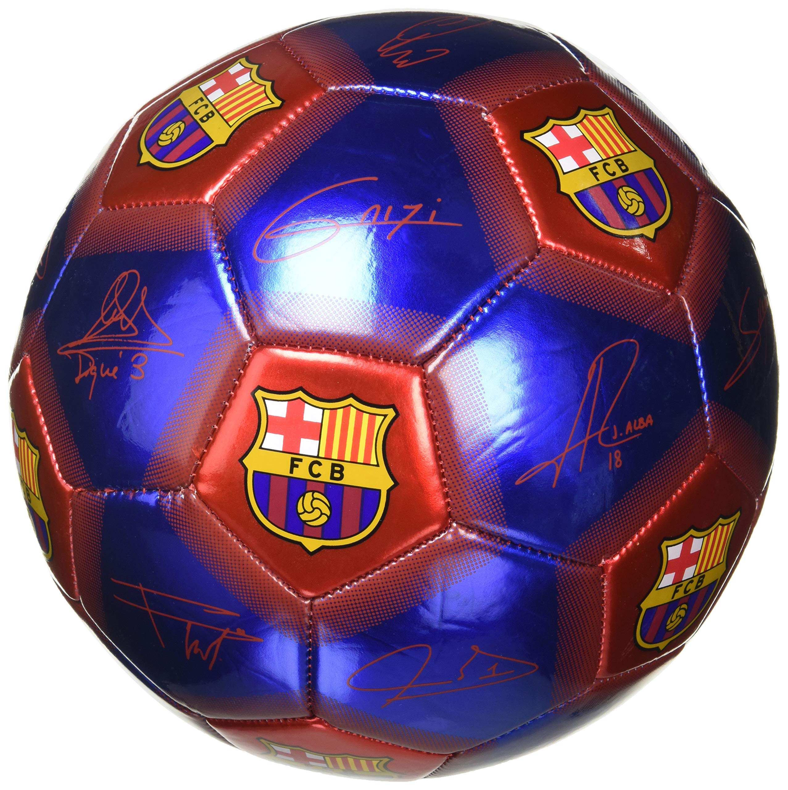 Accessoire Football Club Ballon Football FC Barcelone Officiel - Taille 5 - Polyuréthane - Collection Supporter Ballon D'or Football