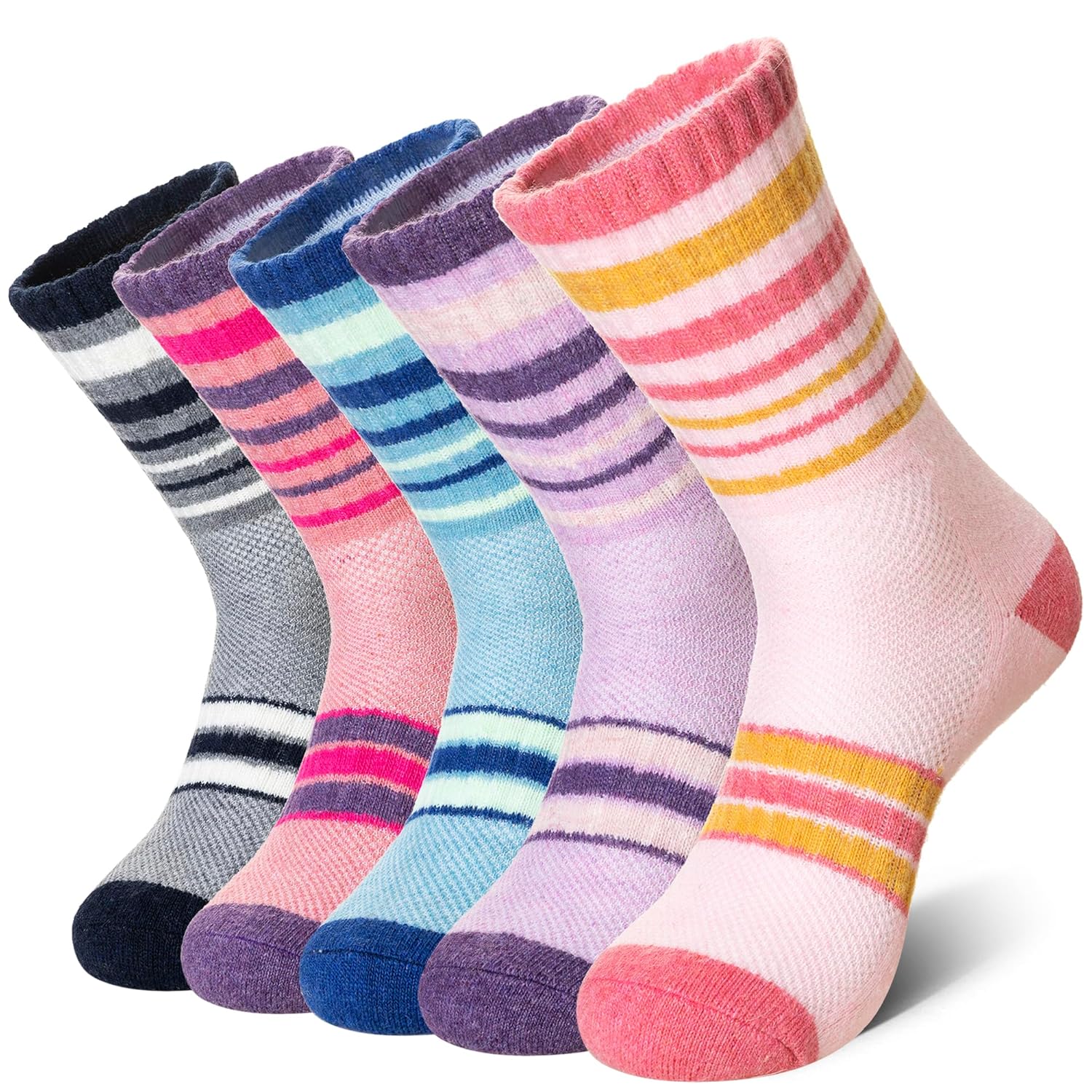 DoSmart Merino Wool Hiking Socks for Women Men Thermal Winter Warm Moisture Wicking Boot Work Cushion Gift Socks