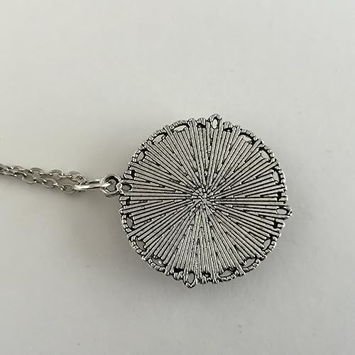 Miniatura 6 de Blue Mandala Necklace - Bohemian Pendant for Women - Handmade Meditation Jewelry