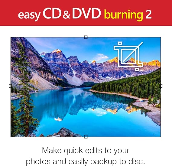 Corel Easy CD & DVD Burning 2 | Disc Burner & Video Capture [PC Disc]