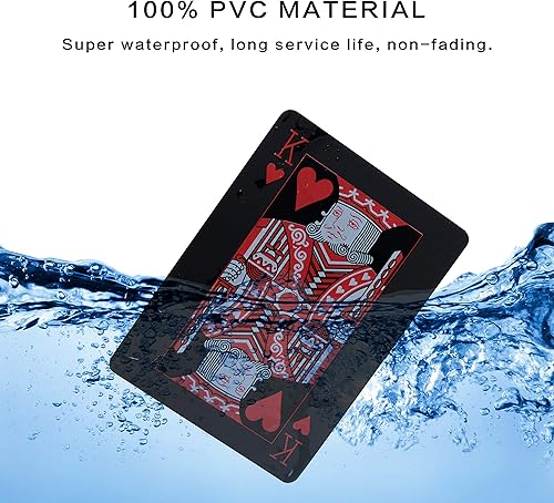 Miniatura 4 de Juego de dados de póquer, juego de dados de mesa de póquer, de PVC, impermeable, apilable, de grado AAA, precisión de 0.748 in, dados serializados