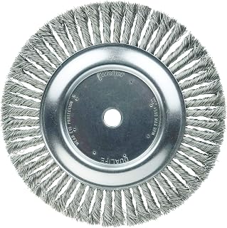 Weiler 08878 10" Cable Twist Knot Wire Wheel, 023" Steel Fill, 3/4" Arbor Hole, Made in The USA (Pack of 2)
