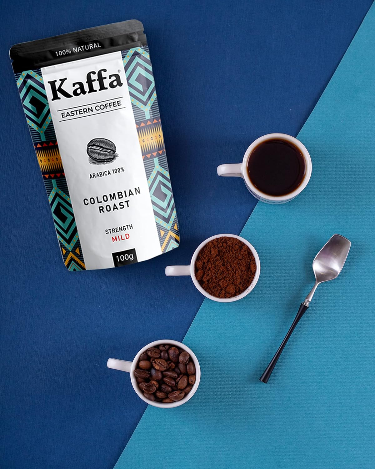 Buy Kaffa Coffee Colombian Roast, Armenian Coffee, Mild Medium Roast, 3