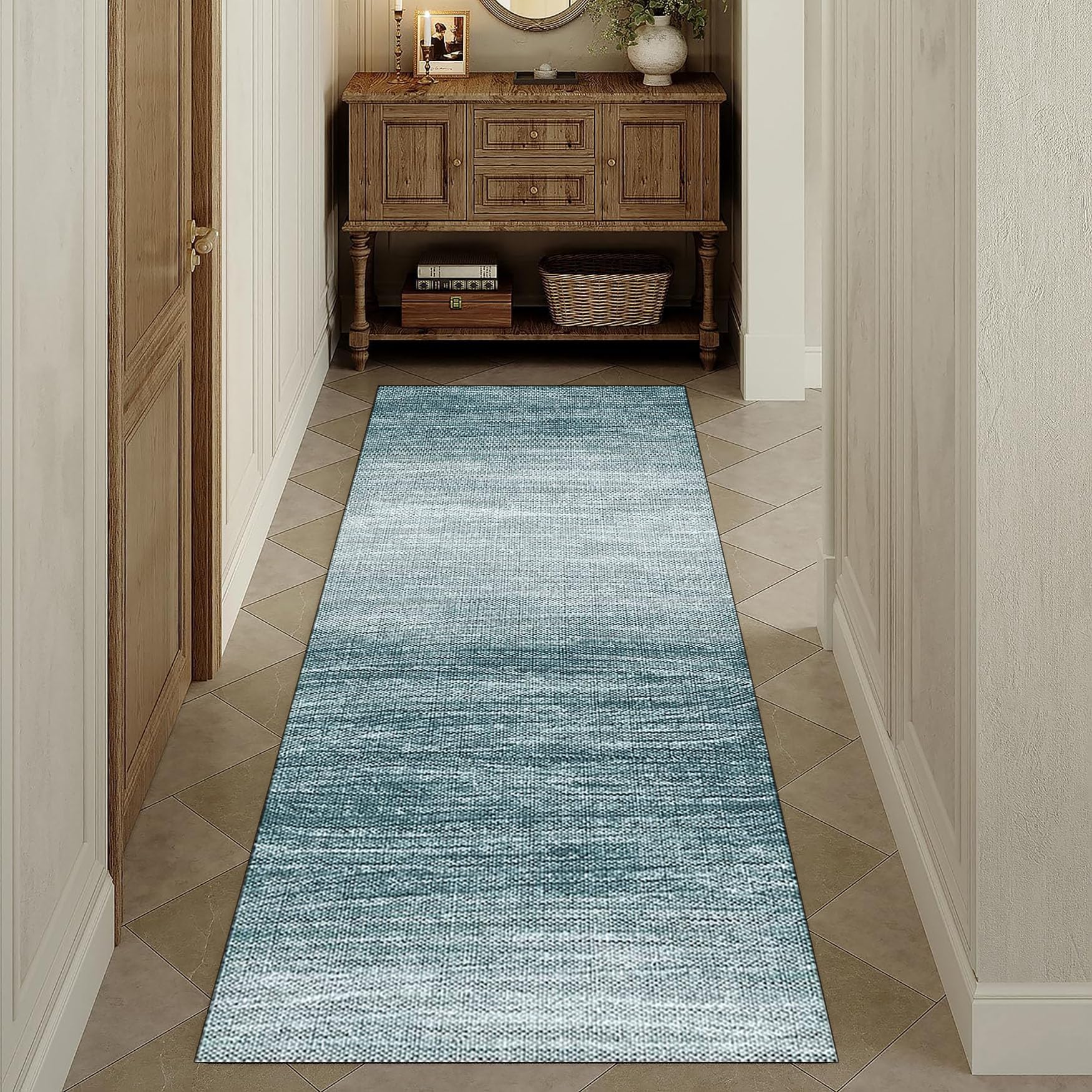 Alfombra comedor pasillo antideslizante ideal para entrada y lavadero