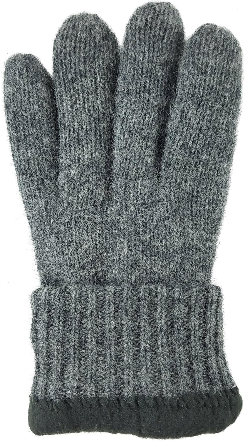 BRUCERIVER Ladie's Wool Knit Gloves with Thinsulate Lining - Image 5