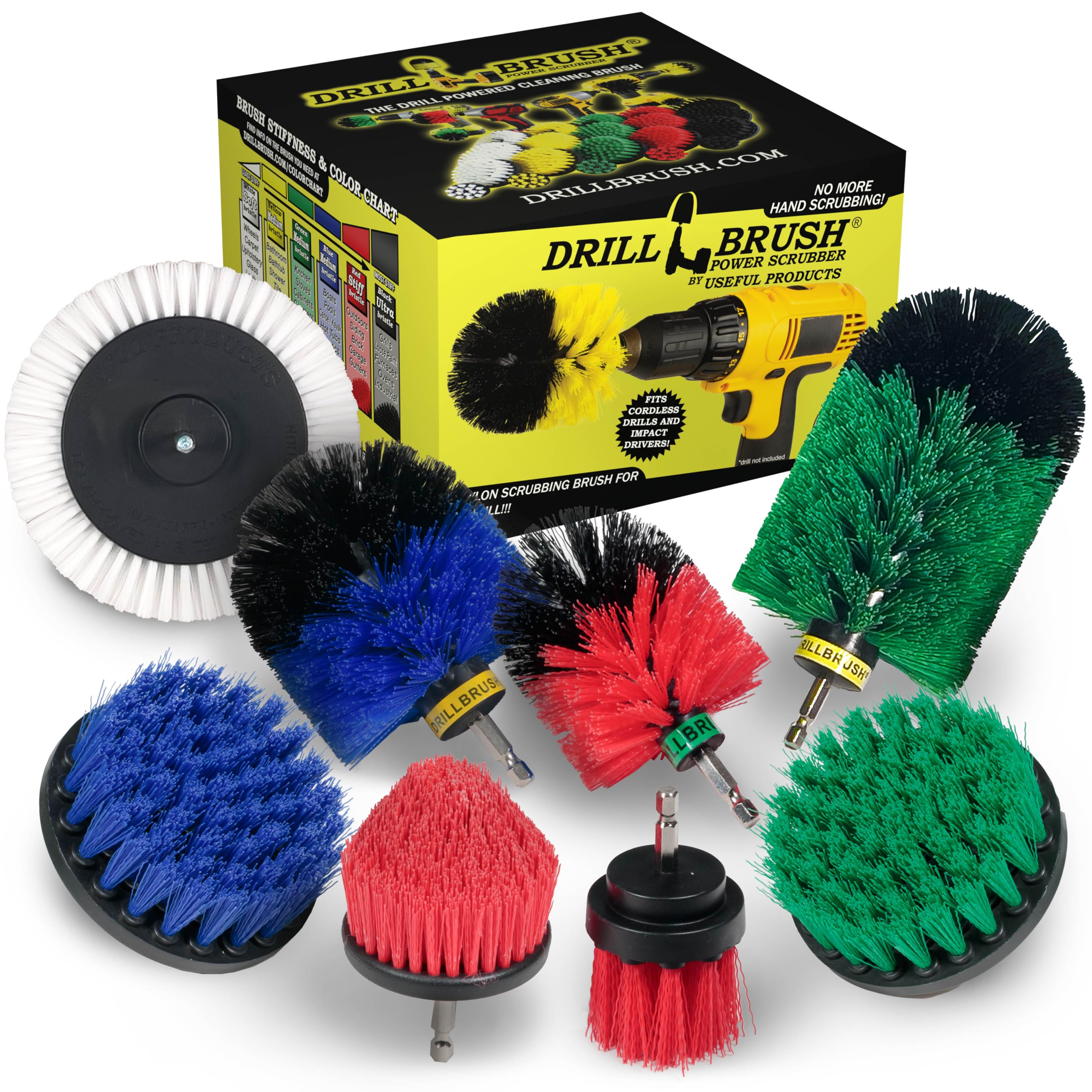 Cordless Household Cleaning Tools - Car Interior Brushes for Detailing
