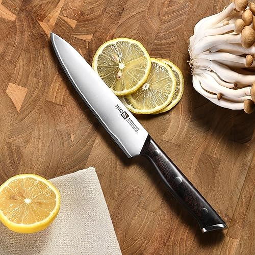 Miniatura 4 de Klaus Meyer Rondure - Cuchillo utilitario de acero de triple capa de alto carbono de 6 pulgadas