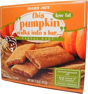 Trader Joe's Pumpkin Cereal Bars
