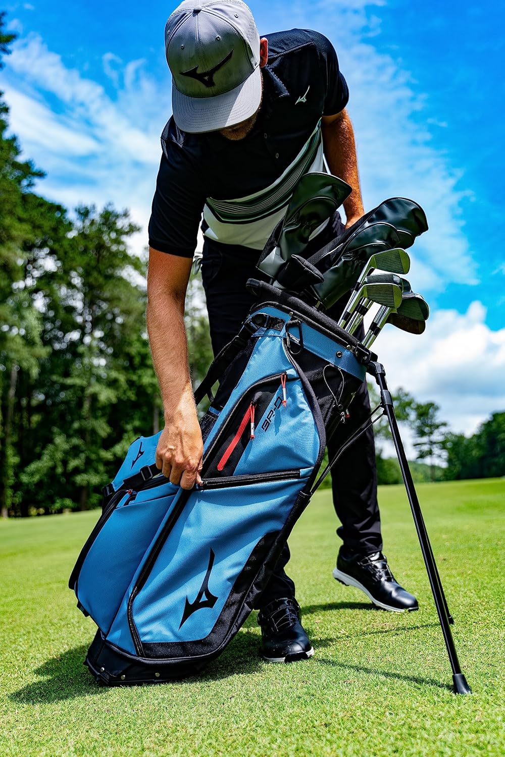 Mizuno - Brandclub - Mizuno Unisex Adult Stand Golf Bag