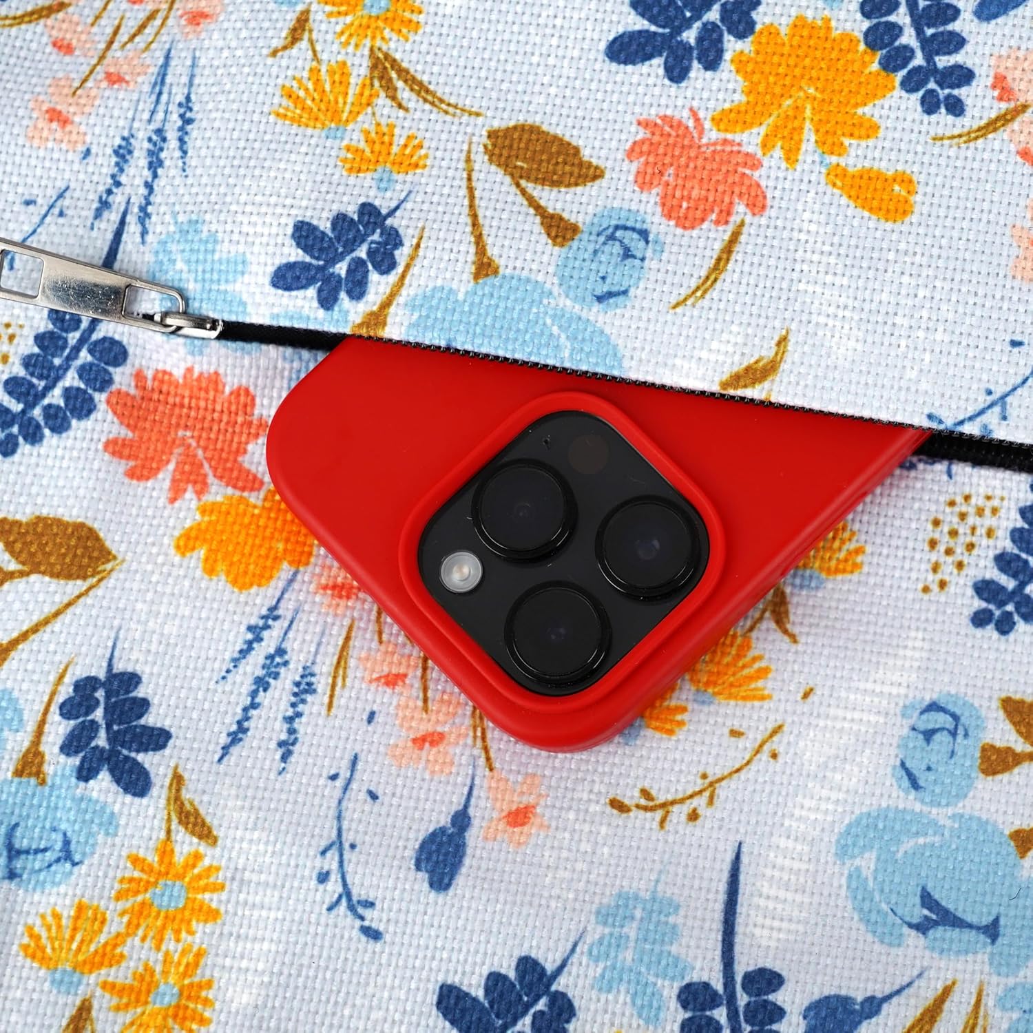 Yoga Mat Bag Yoga Tote Bag with Large Waterproof Zipper Pocket and Drawstring Pocket Yoga Mat Bag Carrier Fit Most Size Mats and All You Stuff - Image 5