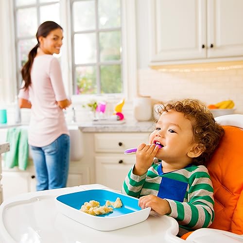 Miniatura 5 de Munchkin Splash - Platos infantiles de 2 piezas, los colores varían