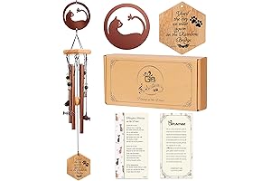 Cat Wind Chimes Pet Memorial Gifts