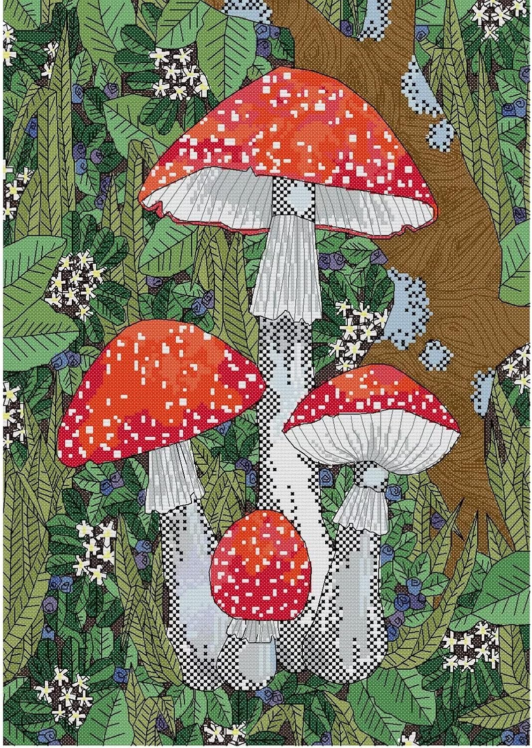 Bilrost Cross Stitch Needlepoint Kits for Adults Cross Stitch Kits for Beginners