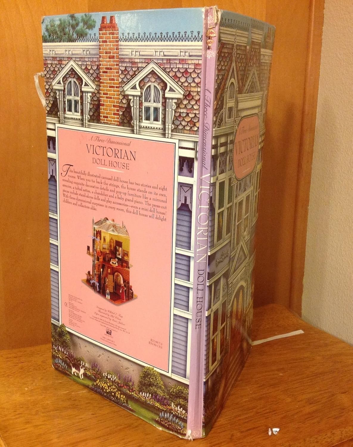 A Three-Dimensional Victorian Doll House      Hardcover – February 1, 1999