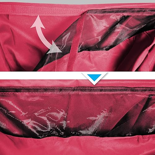 Miniatura 7 de BenefitUSA Toldo solo de 10 x 10 pies de repuesto para cenador de patio, cubierta de pabellón de doble nivel, color borgoña