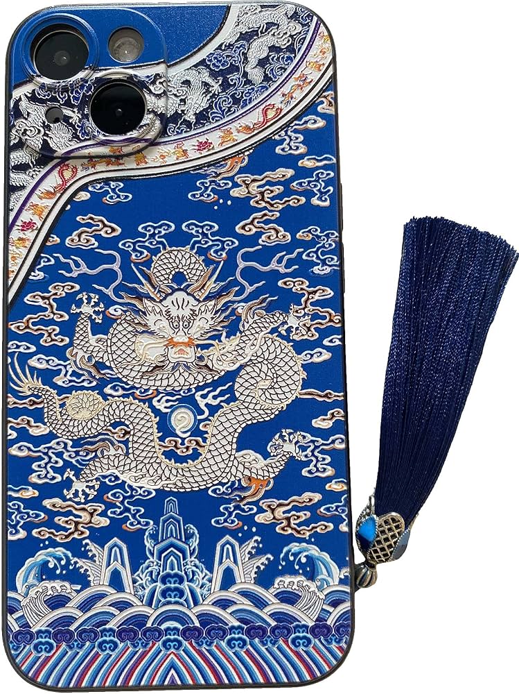 Amazon.co.jp: KOLO【龍】 iPhone対応 14 龍柄 ドラゴン メンズの