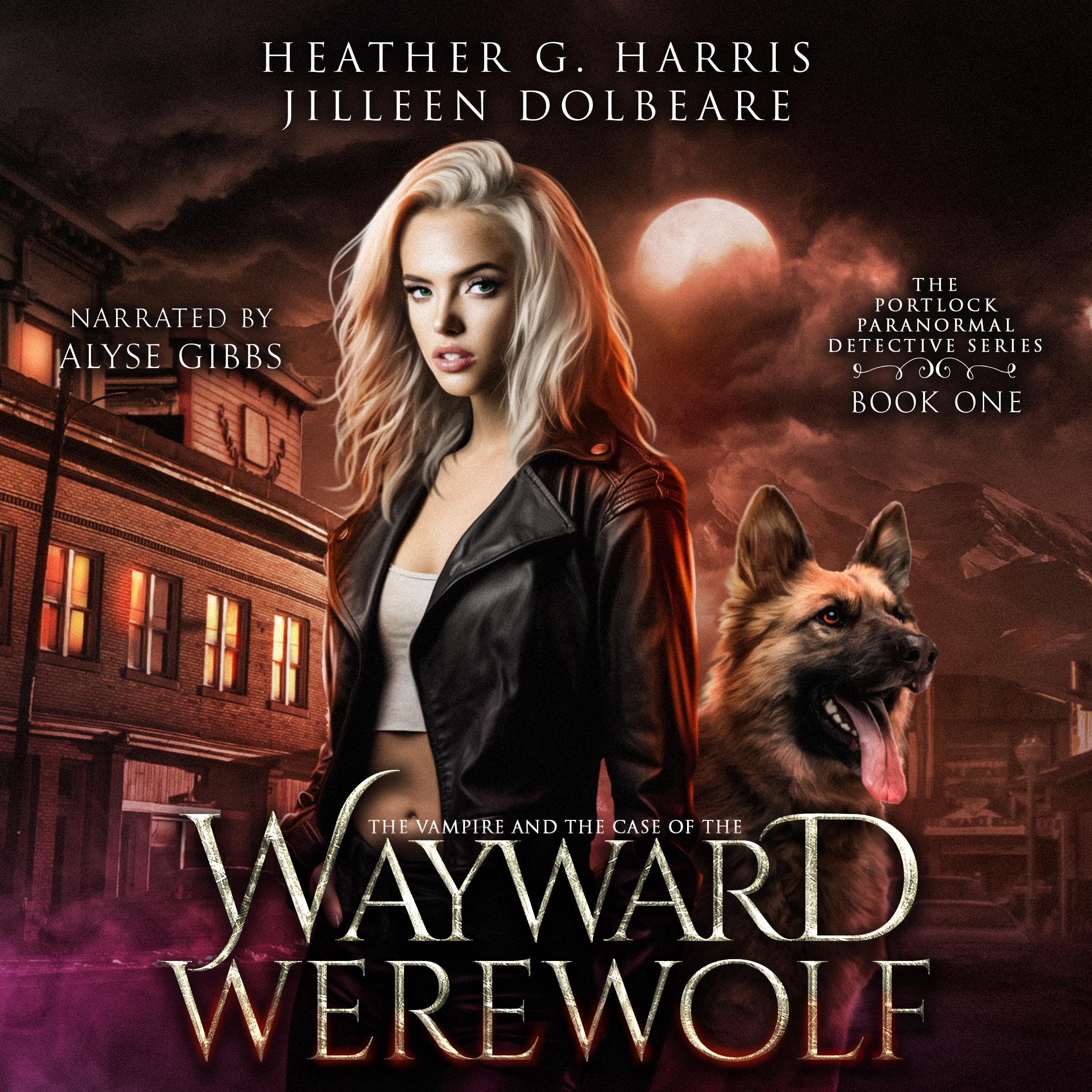 Cover art for The Vampire and the Case of the Wayward Werewolf