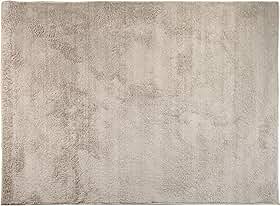 Tapete Para Quarto,sala,escritório 1,00 X 1,50 Pelo Macio Antiderrapante (Bege)
