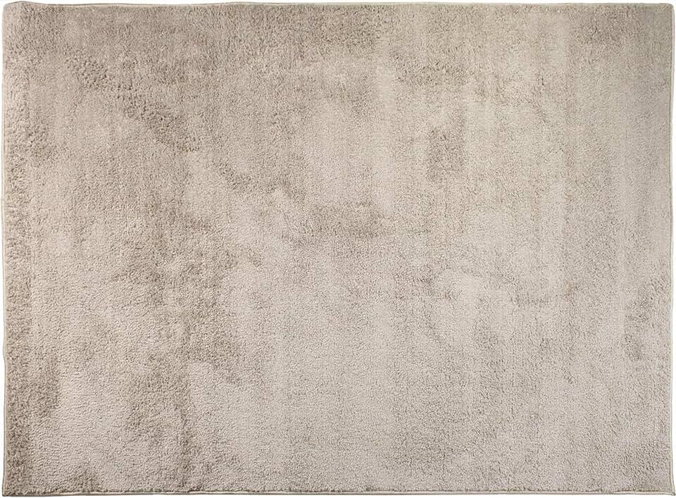 Tapete Para Quarto,sala,escritório 2,00 X 3,00 Pelo Macio Antiderrapante (Bege)