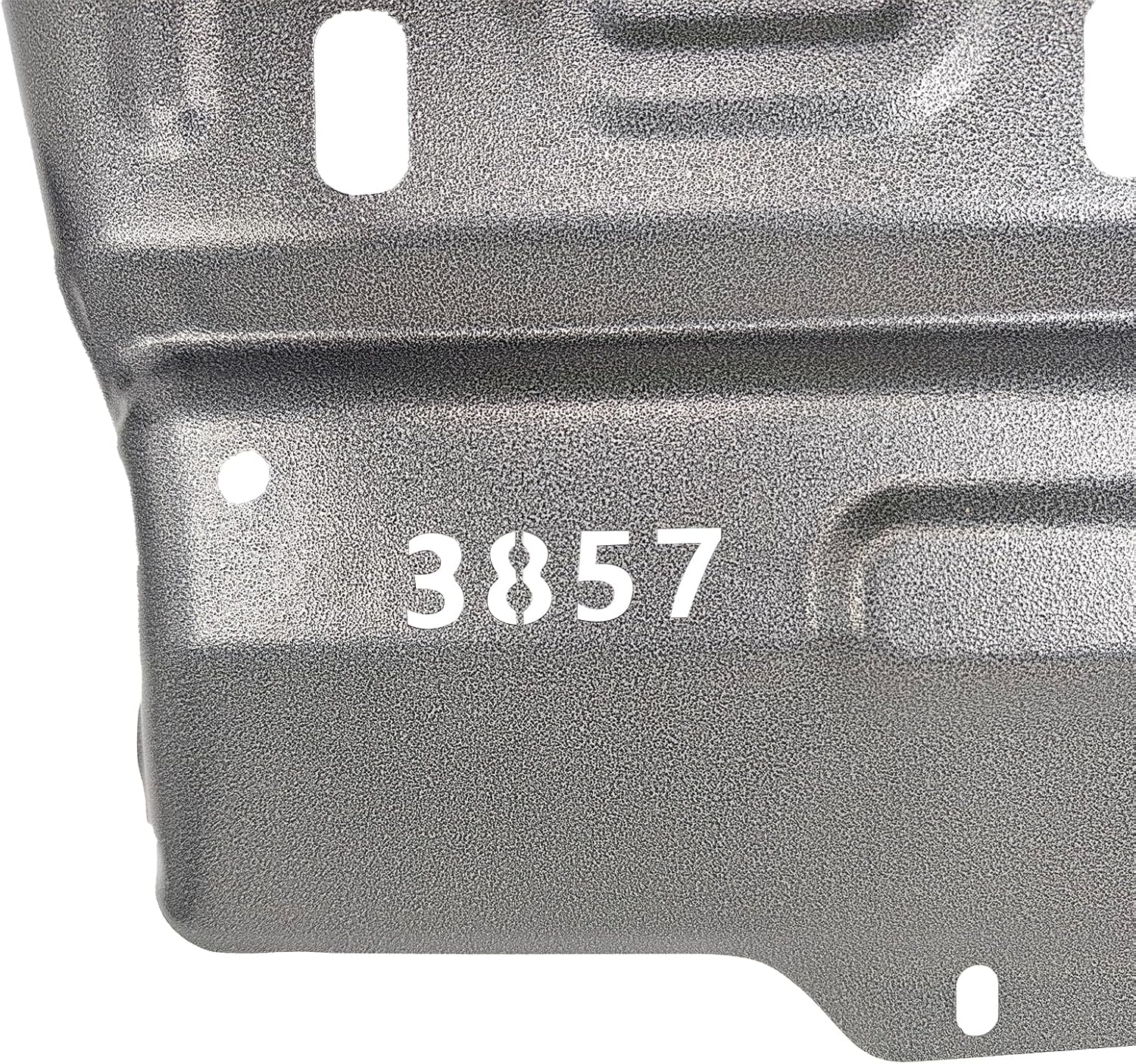 ML3Z-7222-D Upgrade Thickened Manganese Steel Splash Shield Panel Under Diaper Gas Motor Fit for 2015 2016 2017 22018 22019 2020 Ford F150/JL3Z-7222-C/Not Fit Raptor Model/or 3.0L Diesel